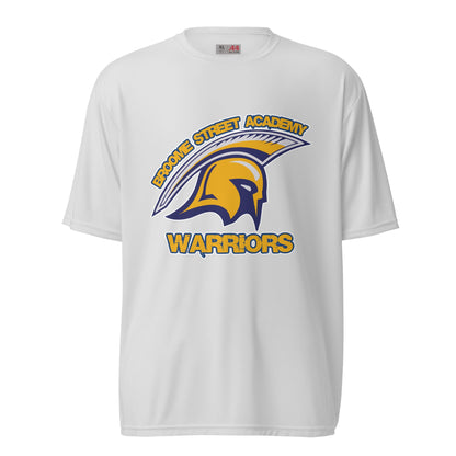 Active | Moisture Wicking Shirt | Broome Street Academy | Helmet Logo
