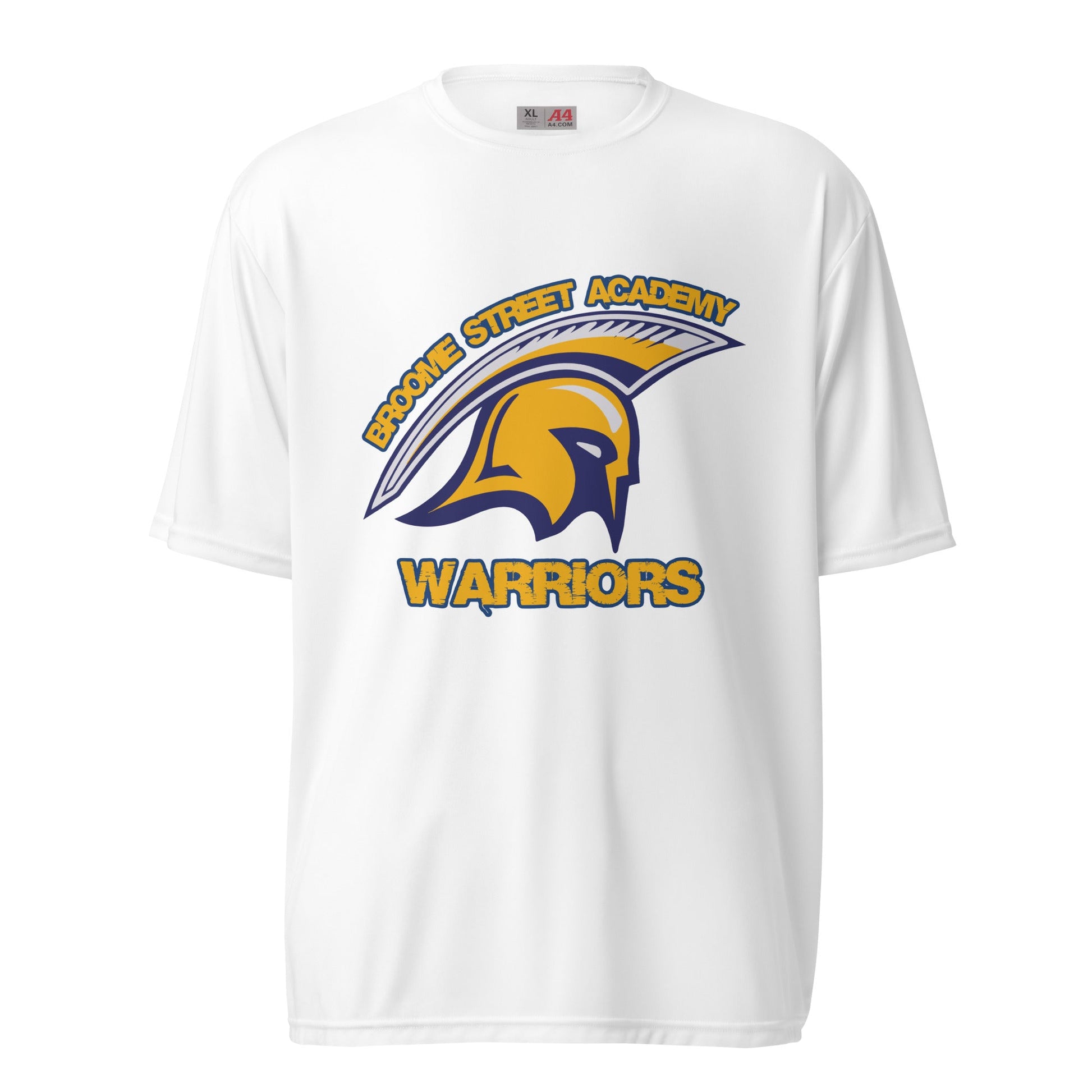Active | Moisture Wicking Shirt | Broome Street Academy | Helmet Logo