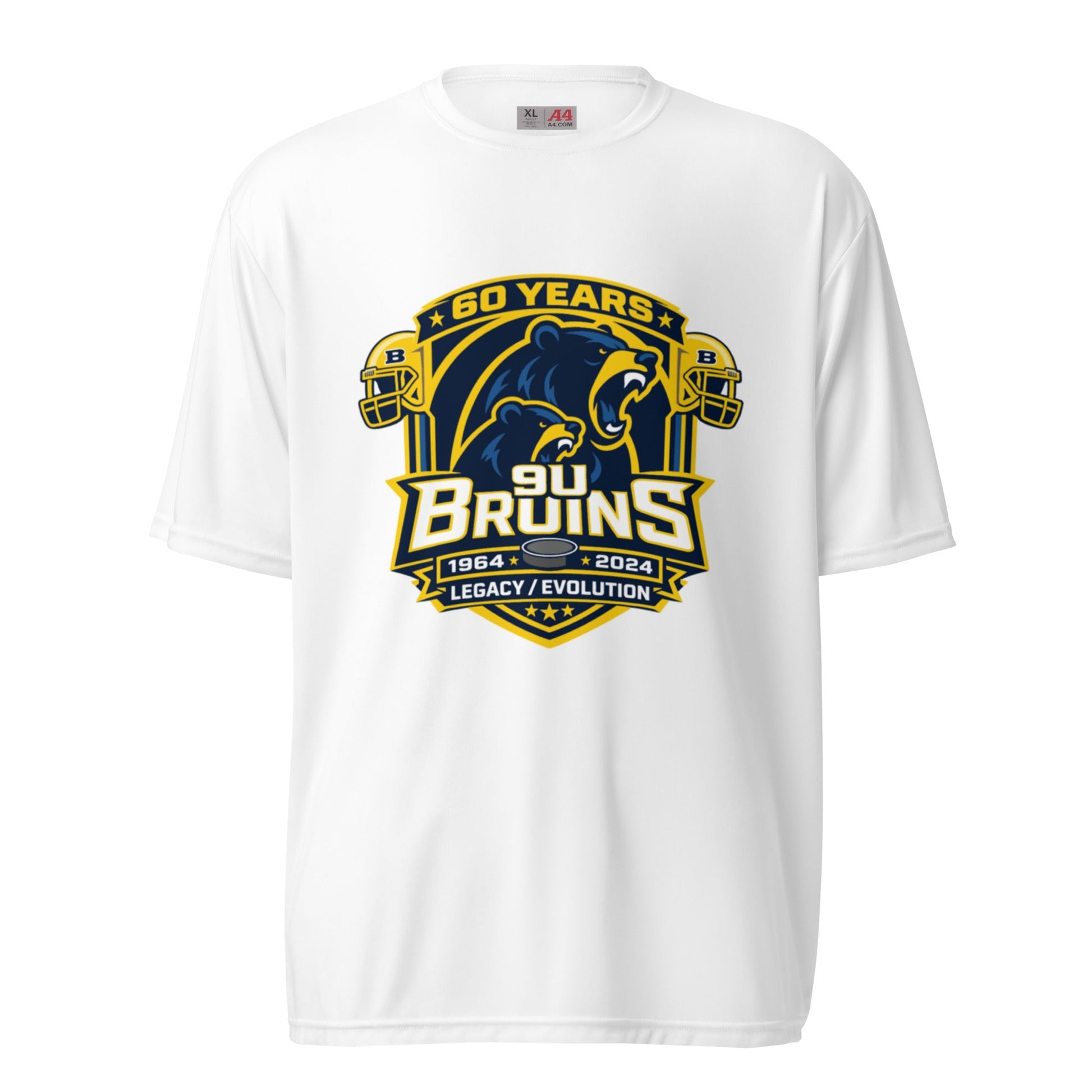Active | Moisture Wicking Shirt | Bruins The Evolution | Legacy Crest Logo