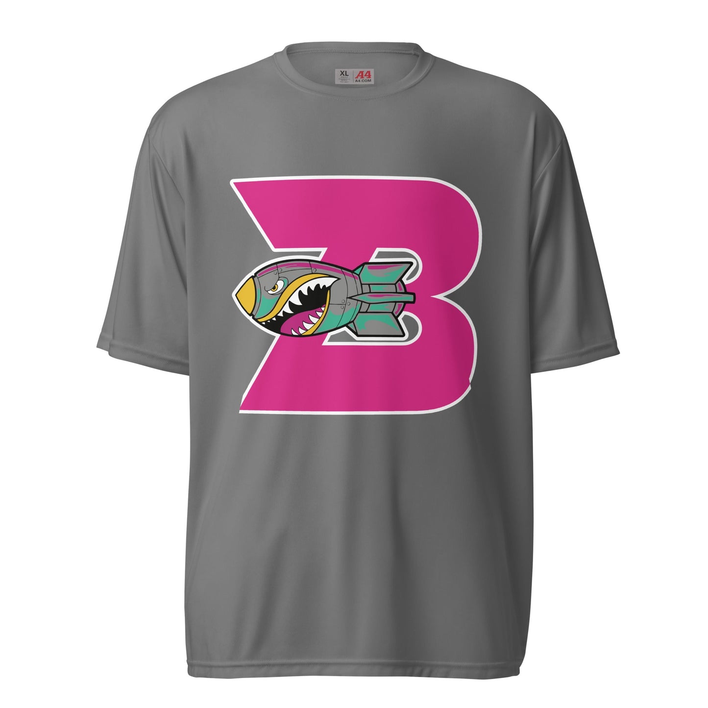 Active | Moisture Wicking Shirt | Buffalo Bomb Squad | Pink B