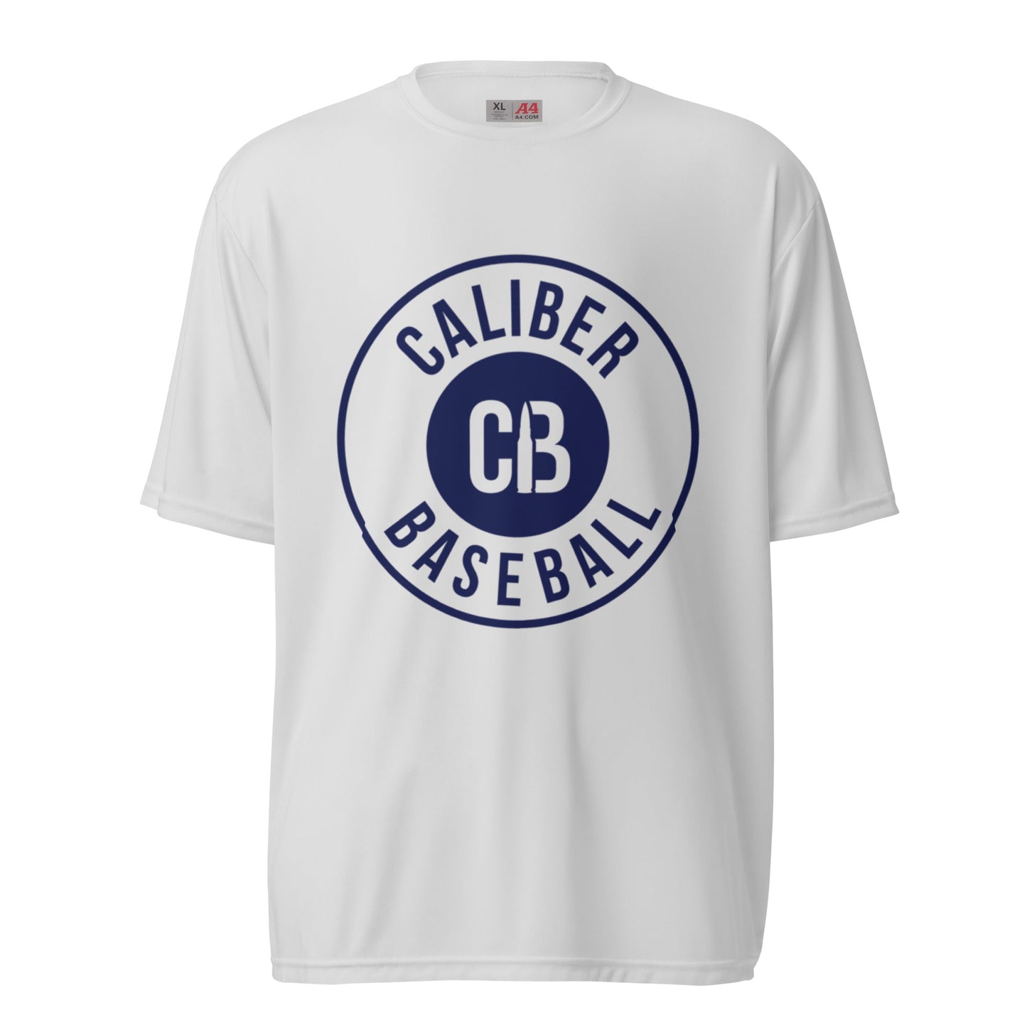 Active | Moisture Wicking Shirt | Caliber Baseball | Badge Logo