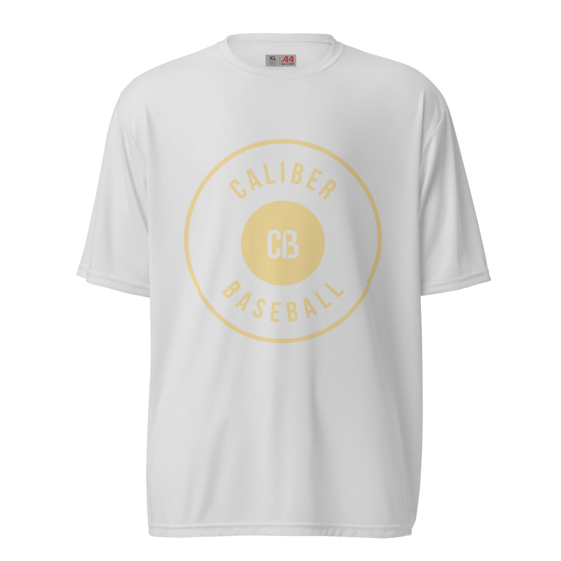 Active | Moisture Wicking Shirt | Caliber Baseball | Crest Logo