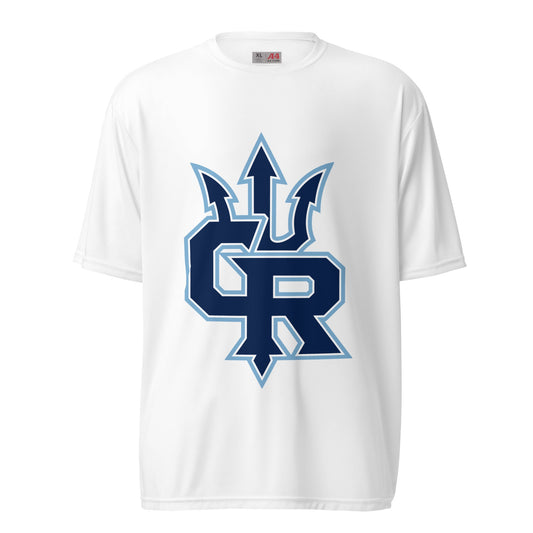 Active | Moisture Wicking Shirt | Cape Riptides Baseball | Emblem Logo