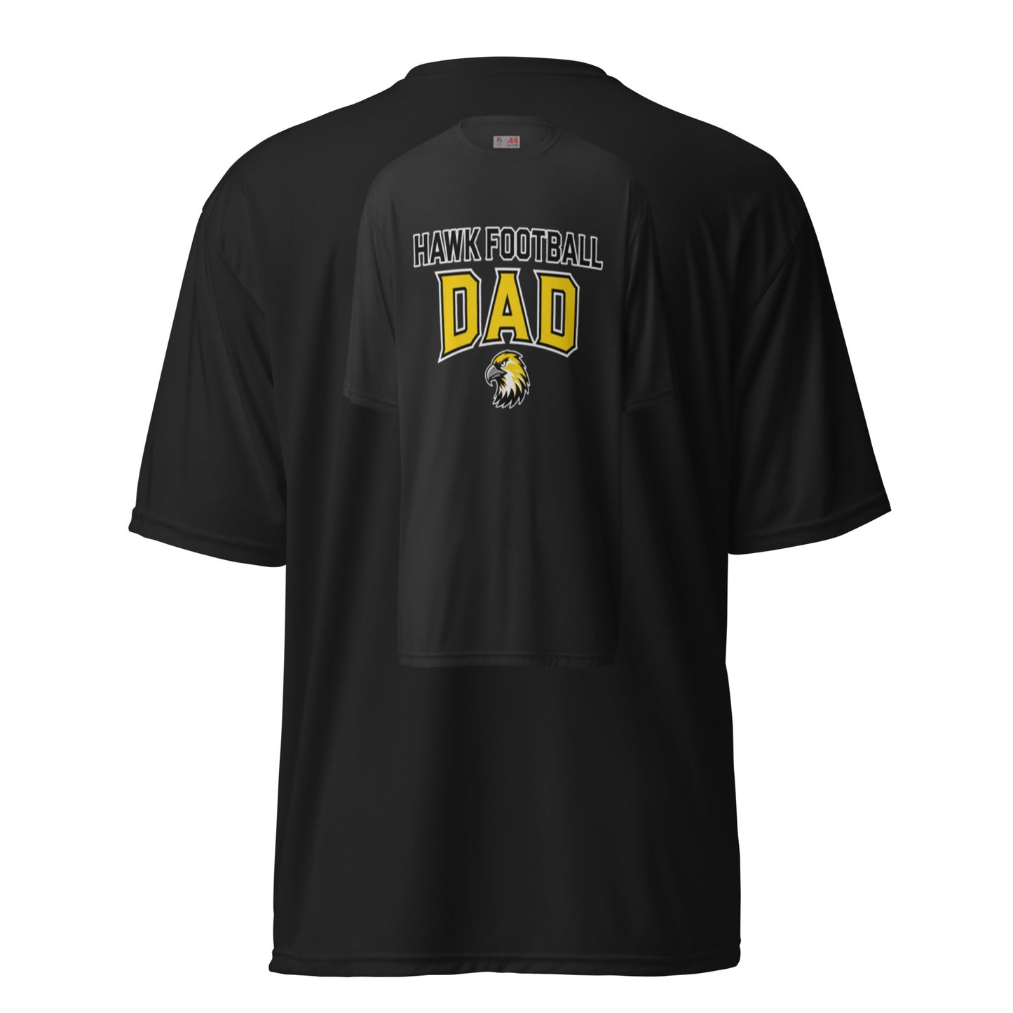 Active | Moisture Wicking Shirt | Cardinal Ohara Hawks | Football Dad Logo