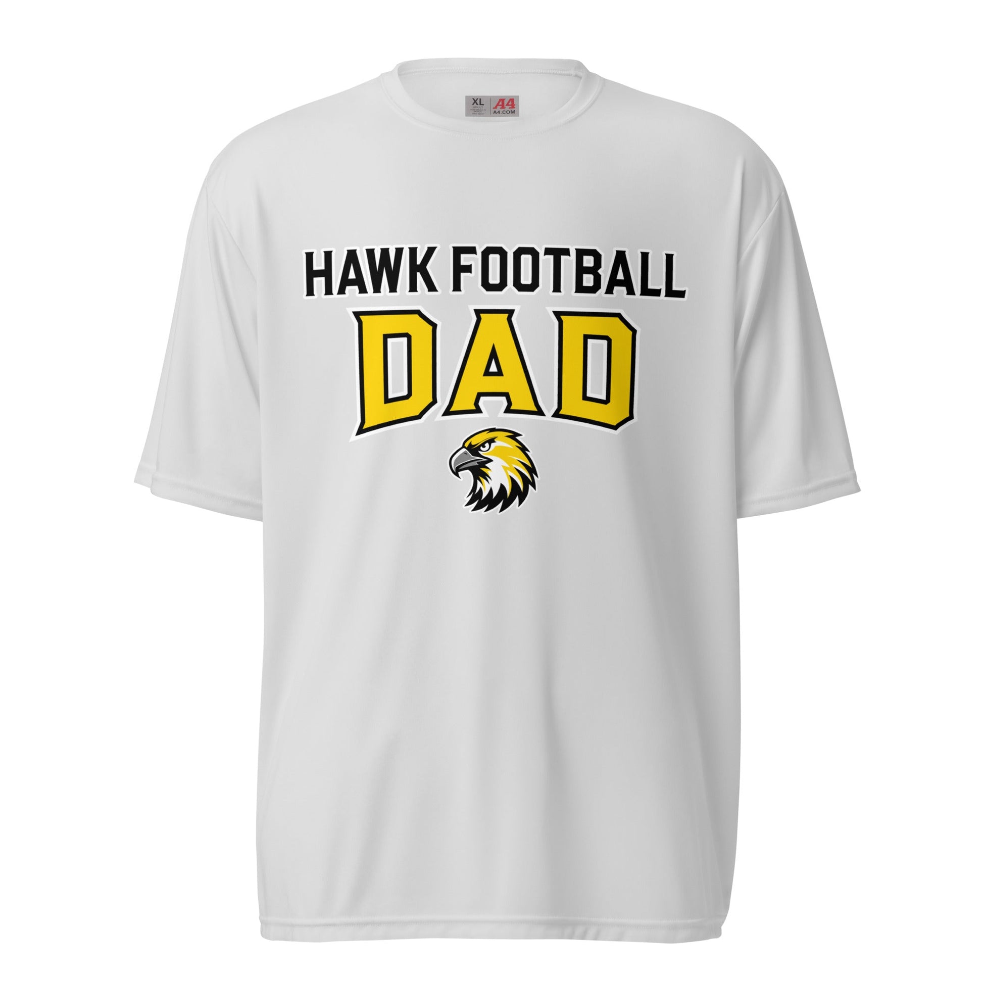 Active | Moisture Wicking Shirt | Cardinal Ohara Hawks | Football Dad Logo