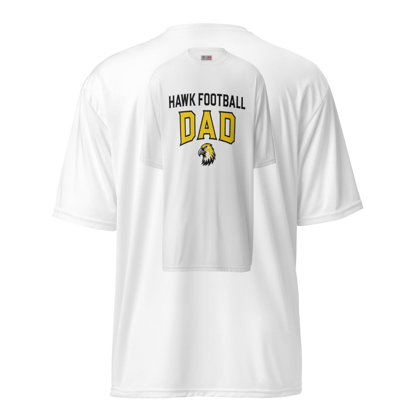 Active | Moisture Wicking Shirt | Cardinal Ohara Hawks | Football Dad Logo