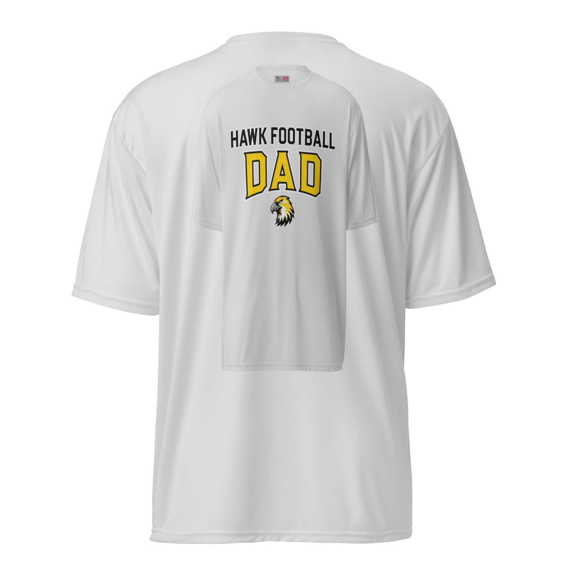 Active | Moisture Wicking Shirt | Cardinal Ohara Hawks | Football Dad Logo