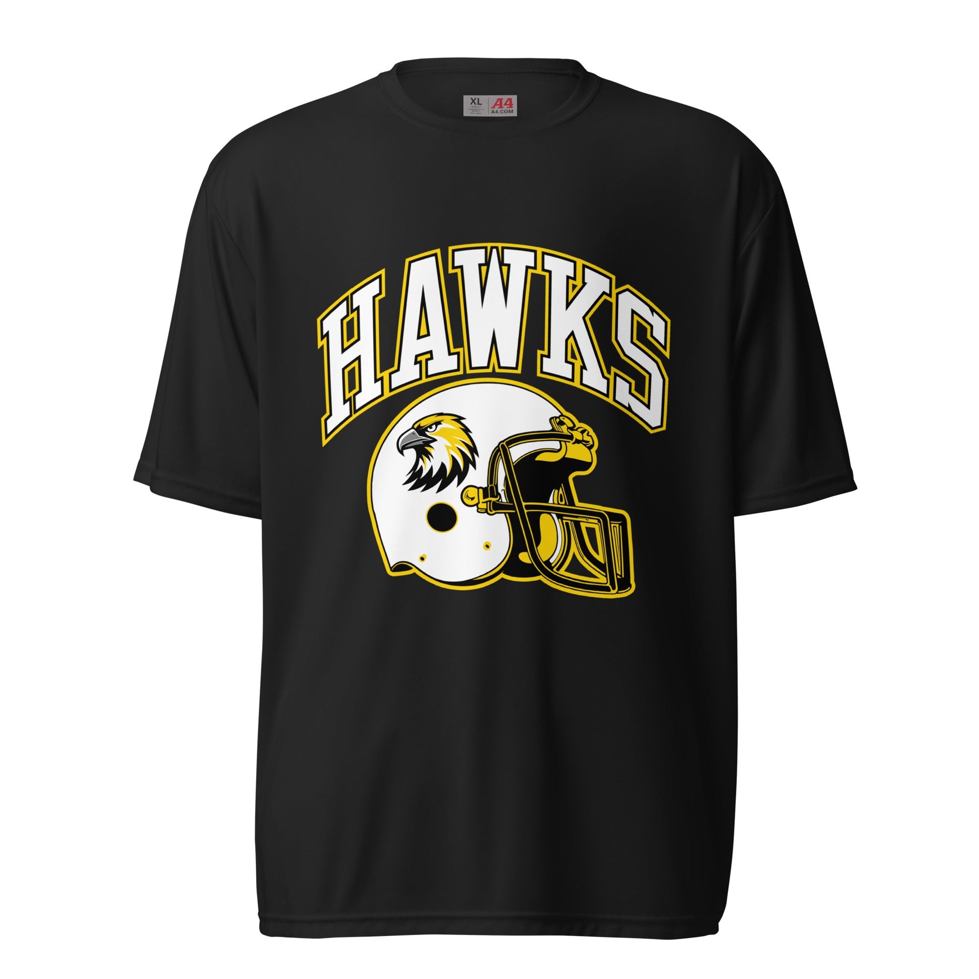 Active | Moisture Wicking Shirt | Cardinal Ohara Hawks | Football Helmet Logo