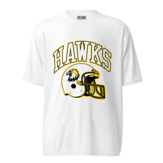Active | Moisture Wicking Shirt | Cardinal Ohara Hawks | Football Helmet Logo