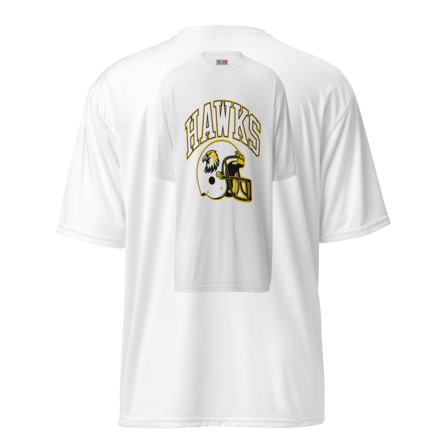 Active | Moisture Wicking Shirt | Cardinal Ohara Hawks | Football Helmet Logo