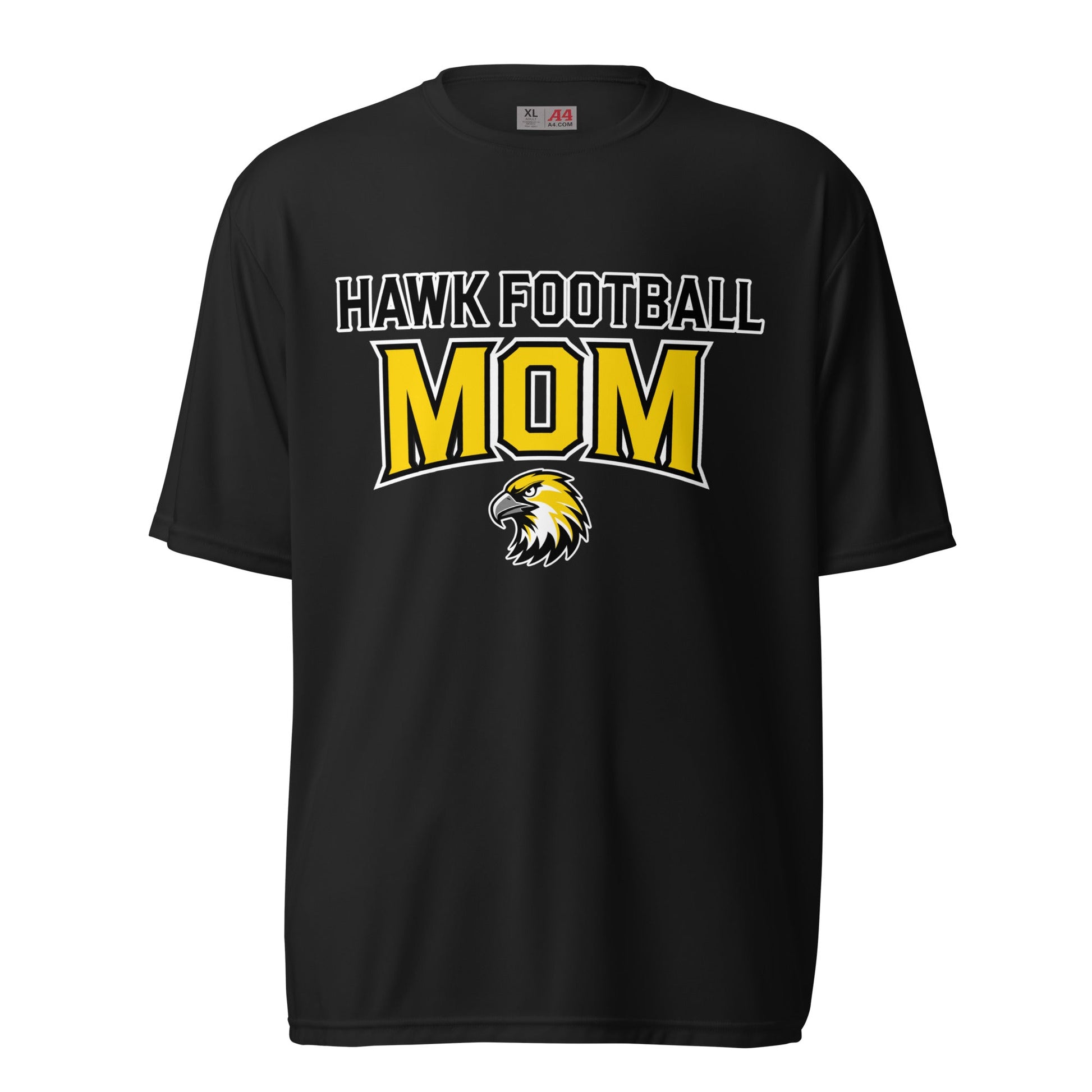 Active | Moisture Wicking Shirt | Cardinal Ohara Hawks | Football Mom Logo