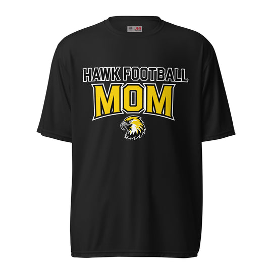Active | Moisture Wicking Shirt | Cardinal Ohara Hawks | Football Mom Logo