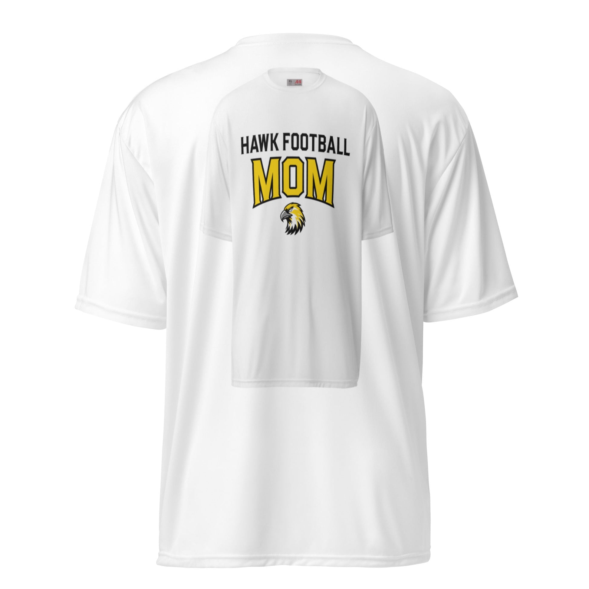 Active | Moisture Wicking Shirt | Cardinal Ohara Hawks | Football Mom Logo