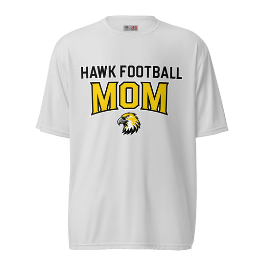 Active | Moisture Wicking Shirt | Cardinal Ohara Hawks | Football Mom Logo