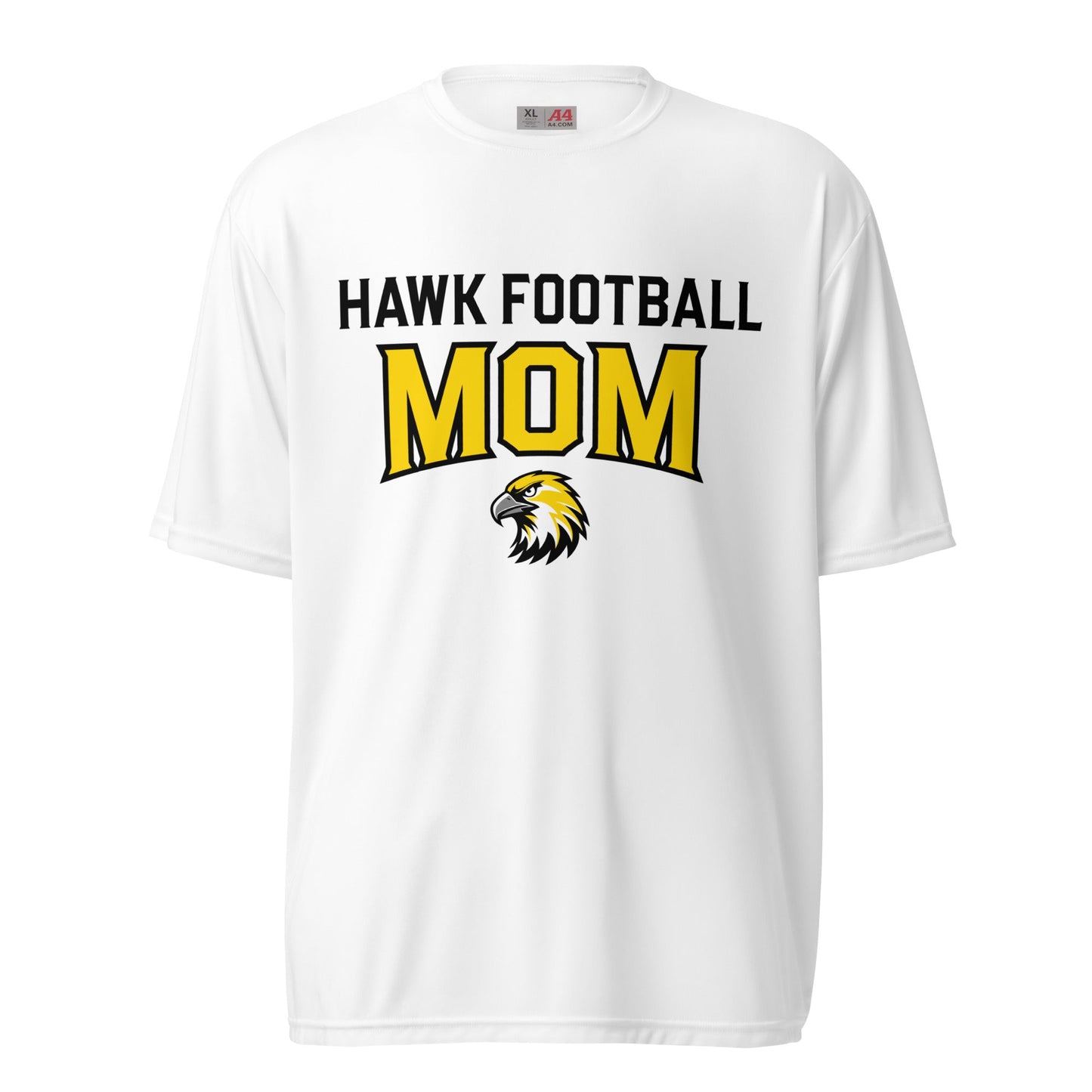 Active | Moisture Wicking Shirt | Cardinal Ohara Hawks | Football Mom Logo