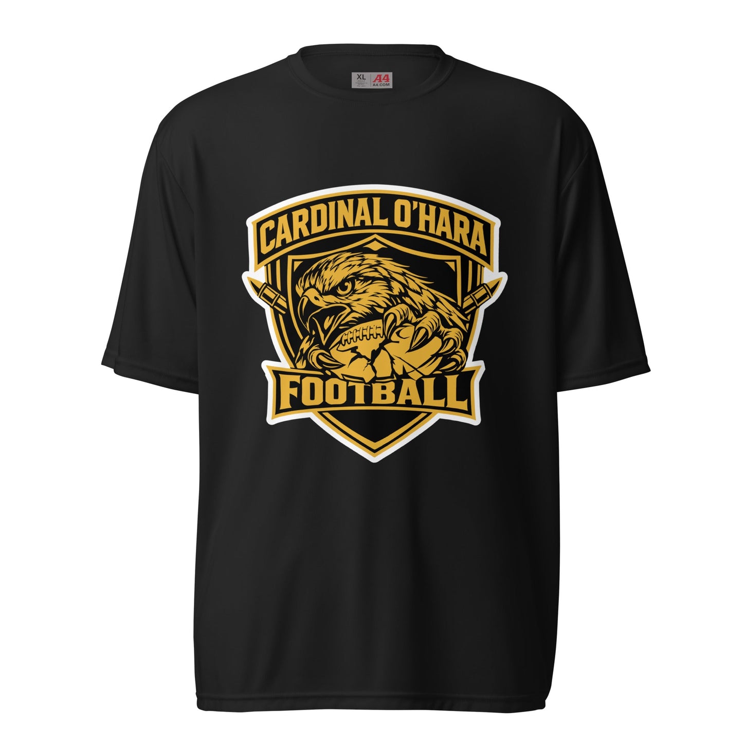 Active | Moisture Wicking Shirt | Cardinal Ohara Hawks | Shield Logo
