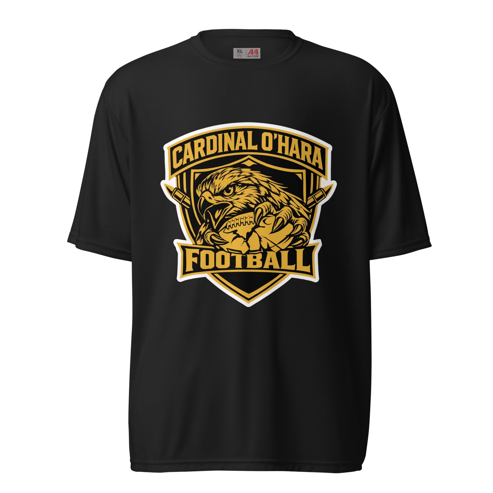 Active | Moisture Wicking Shirt | Cardinal Ohara Hawks | Shield Logo