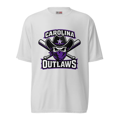 Active | Moisture Wicking Shirt | Carolina Outlaws Baseball | Crest Logo