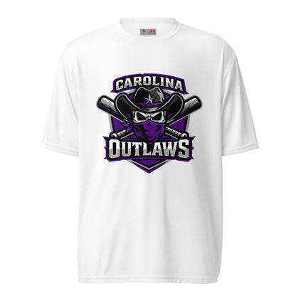 Active | Moisture Wicking Shirt | Carolina Outlaws Baseball | Shield Logo
