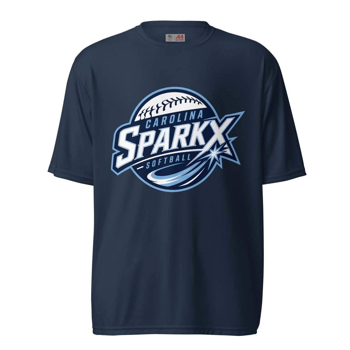 Active | Moisture Wicking Shirt | Carolina Sparkx | Vanguard Logo