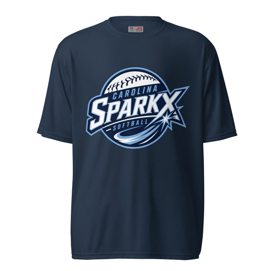 Active | Moisture Wicking Shirt | Carolina Sparkx | Vanguard Logo