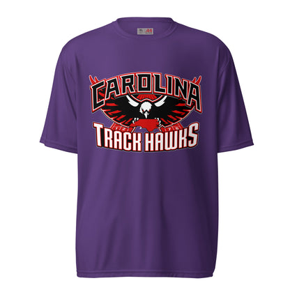Active | Moisture Wicking Shirt | Carolina track Hawks | Emblem Logo