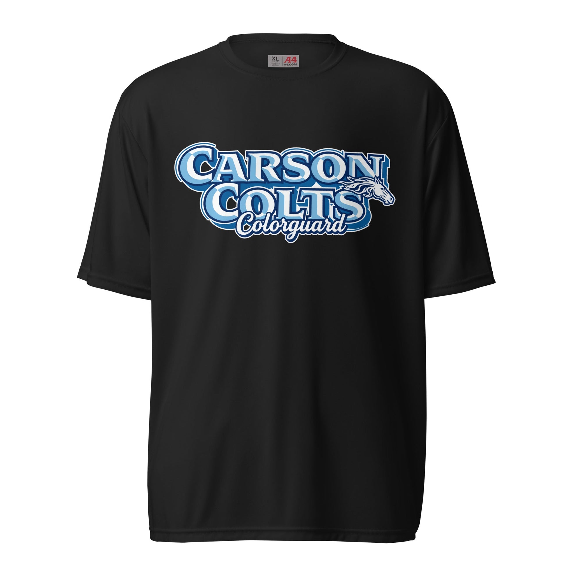 Active | Moisture Wicking Shirt | Carson Colorguard | Colts Logo