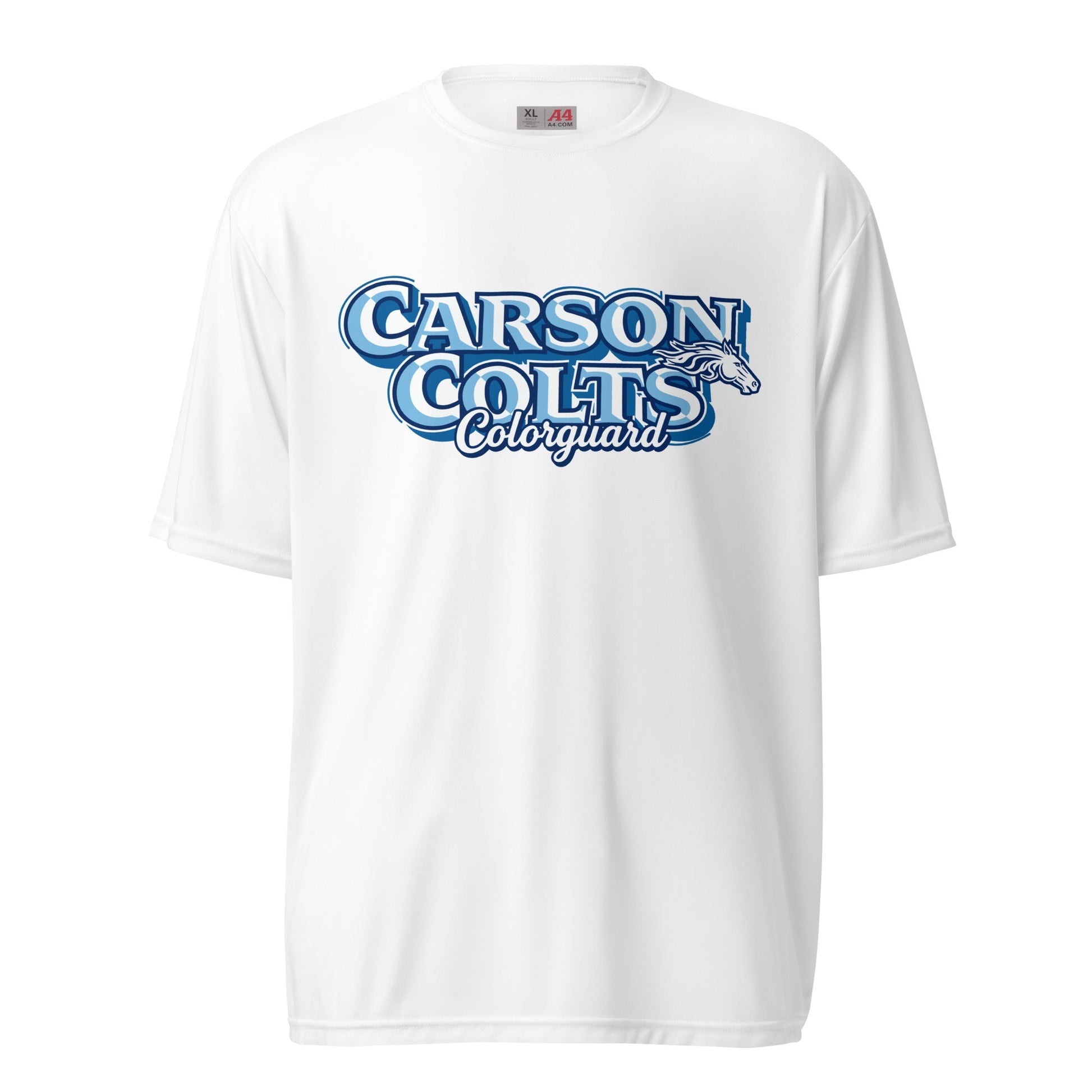 Active | Moisture Wicking Shirt | Carson Colorguard | Colts Logo