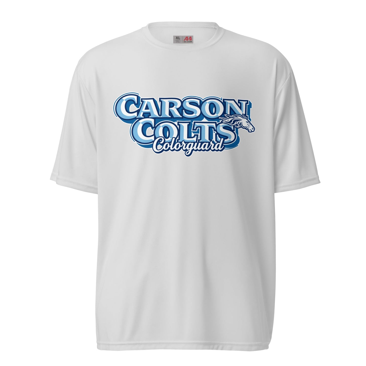 Active | Moisture Wicking Shirt | Carson Colorguard | Colts Logo