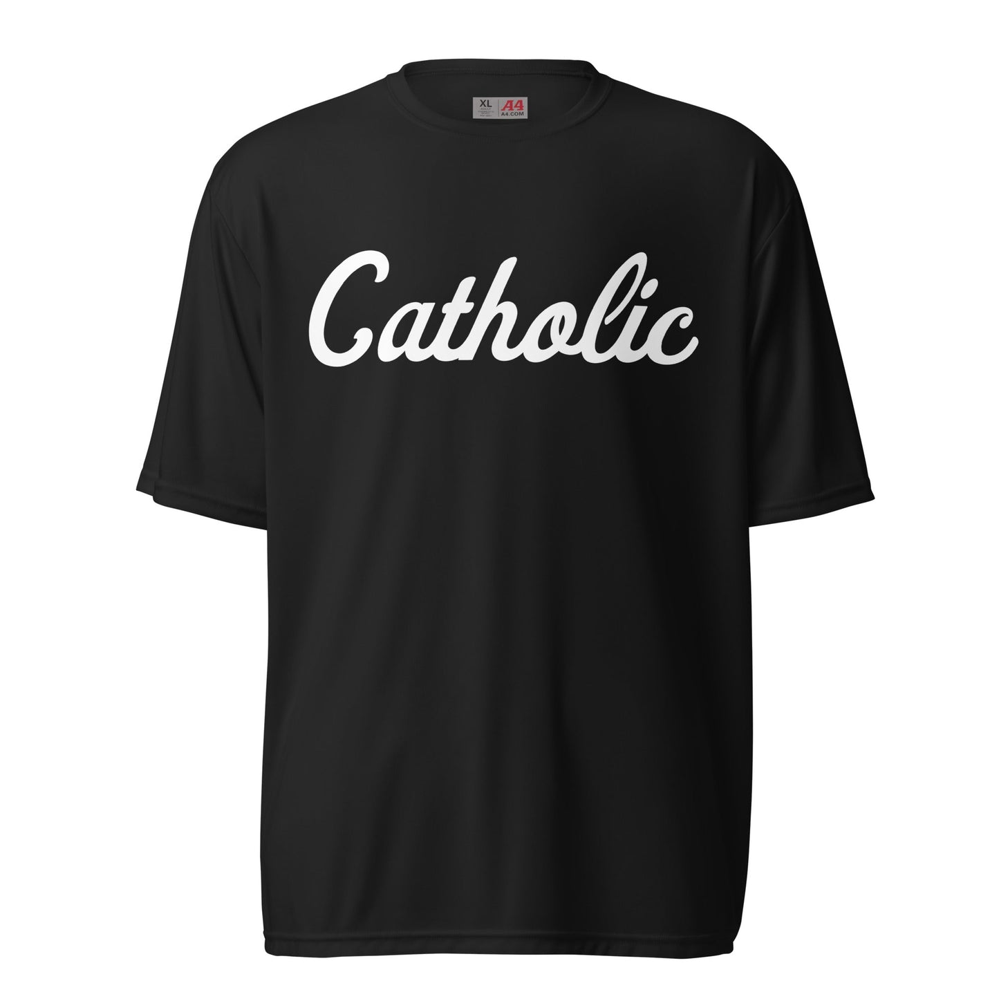 Active | Moisture Wicking Shirt | Catholic High School | Script Logo
