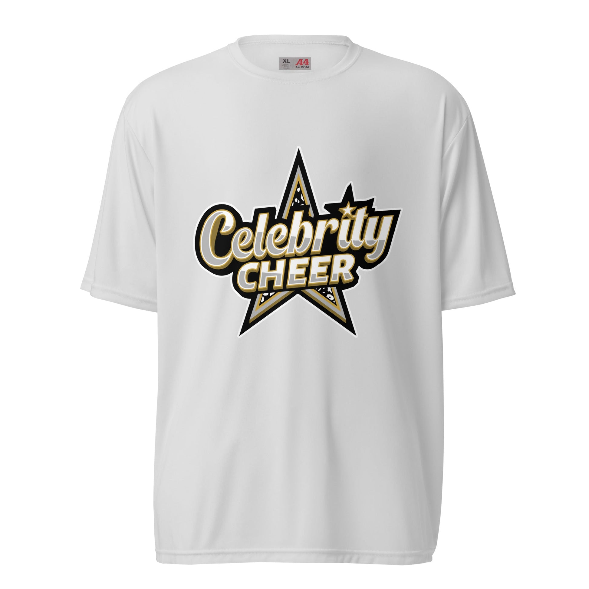 Active | Moisture Wicking Shirt | Celebrity Cheer | Celebrity Cheer Logo