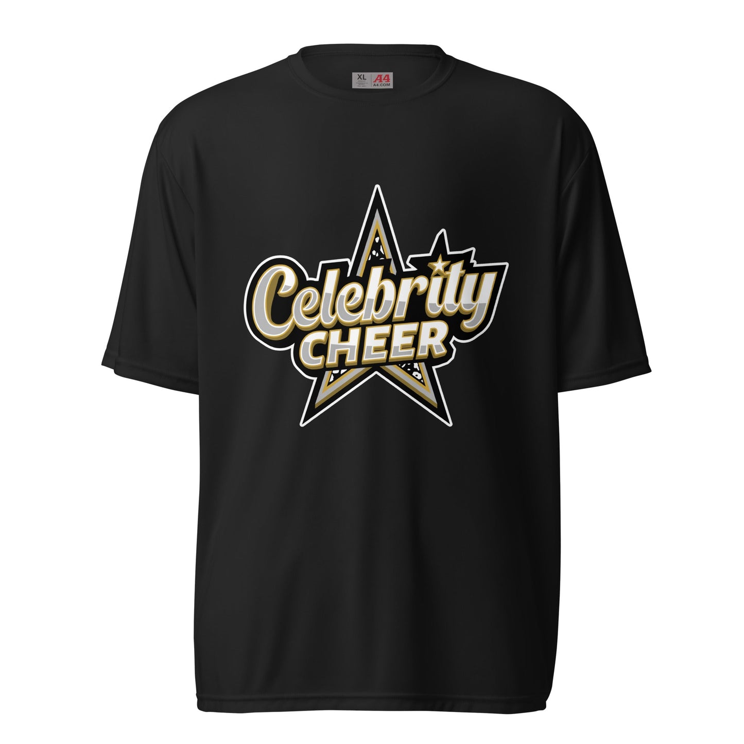 Active | Moisture Wicking Shirt | Celebrity Cheer | Celebrity Cheer Logo