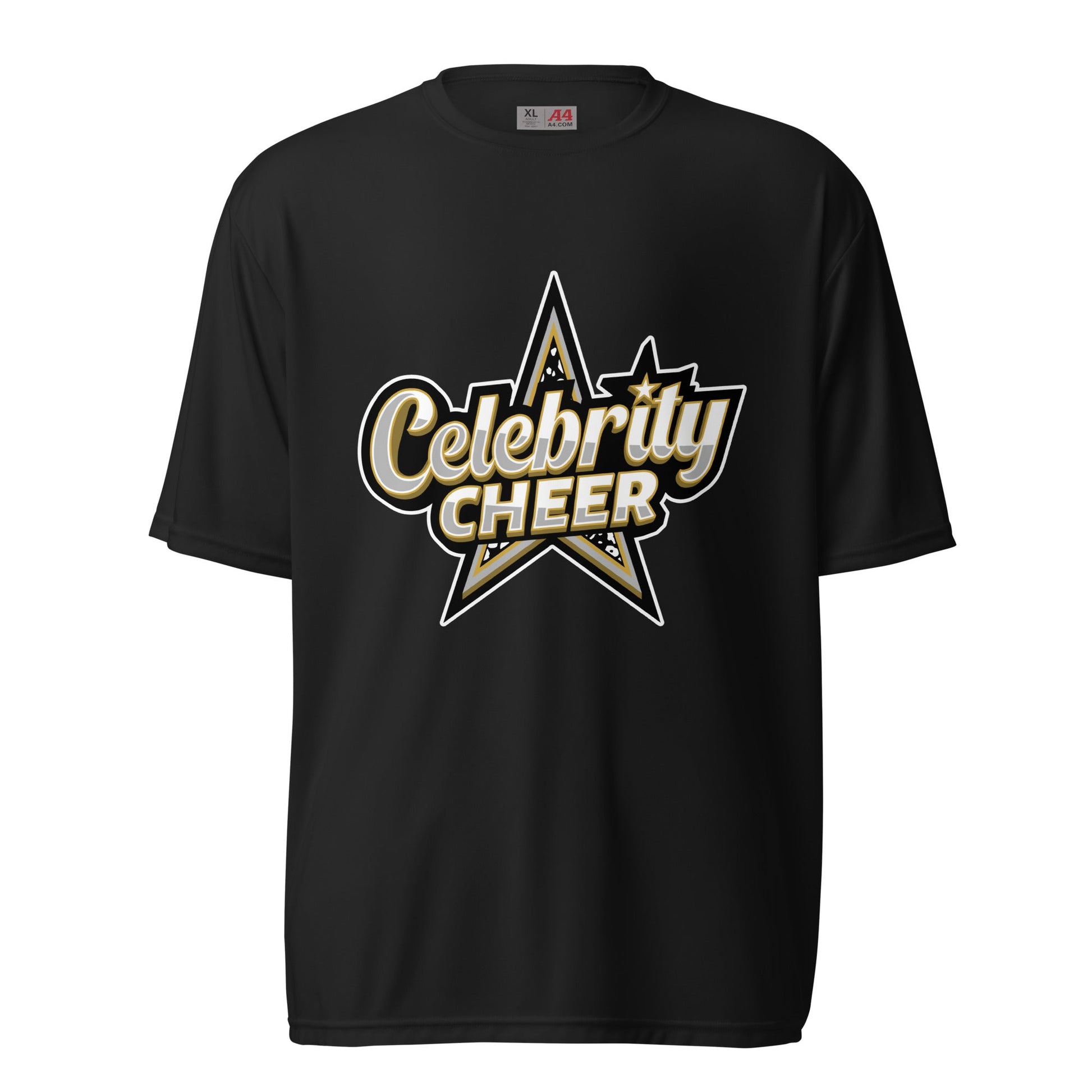 Active | Moisture Wicking Shirt | Celebrity Cheer | Celebrity Cheer Logo