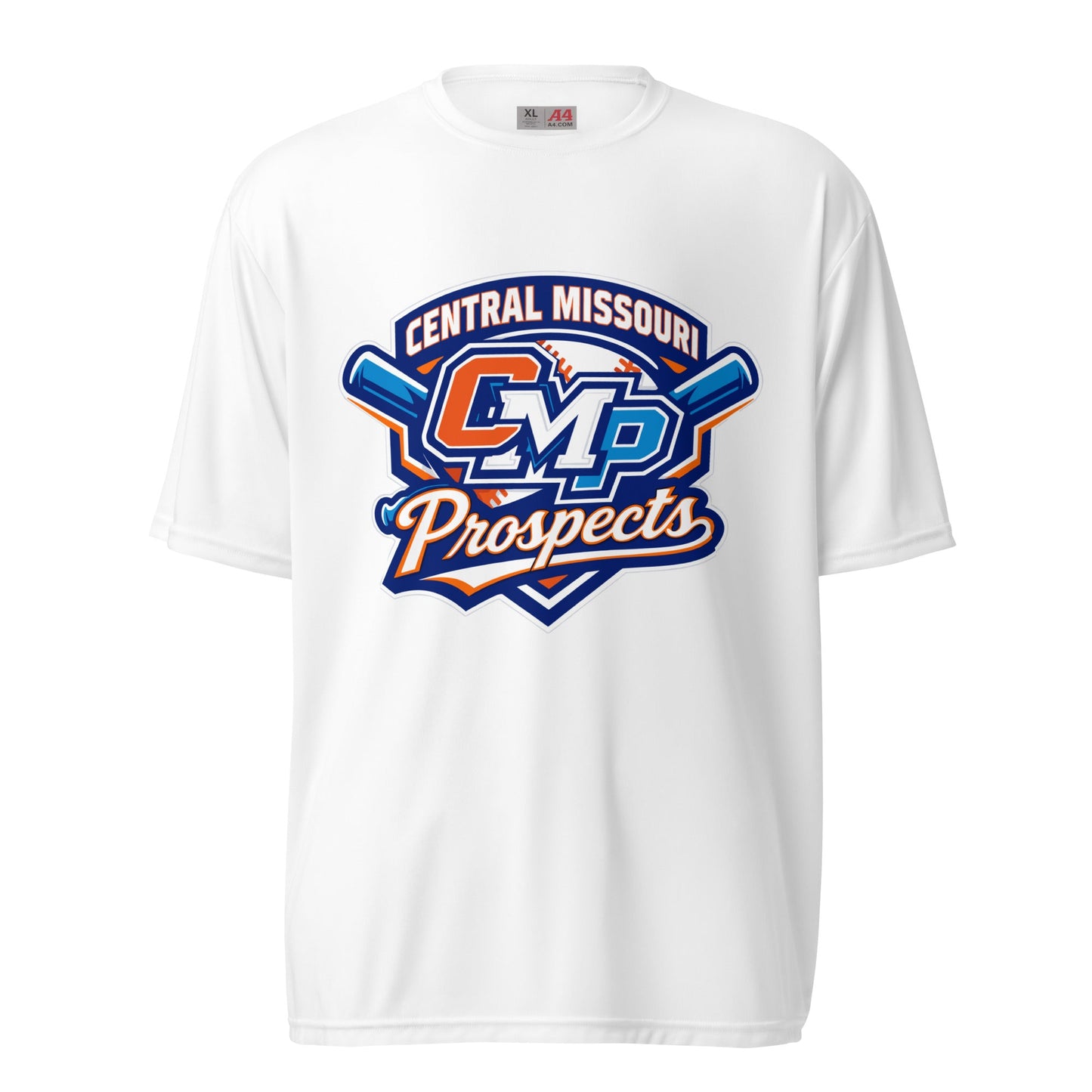 Active | Moisture Wicking Shirt | Central Missour Prospects | Classic Logo