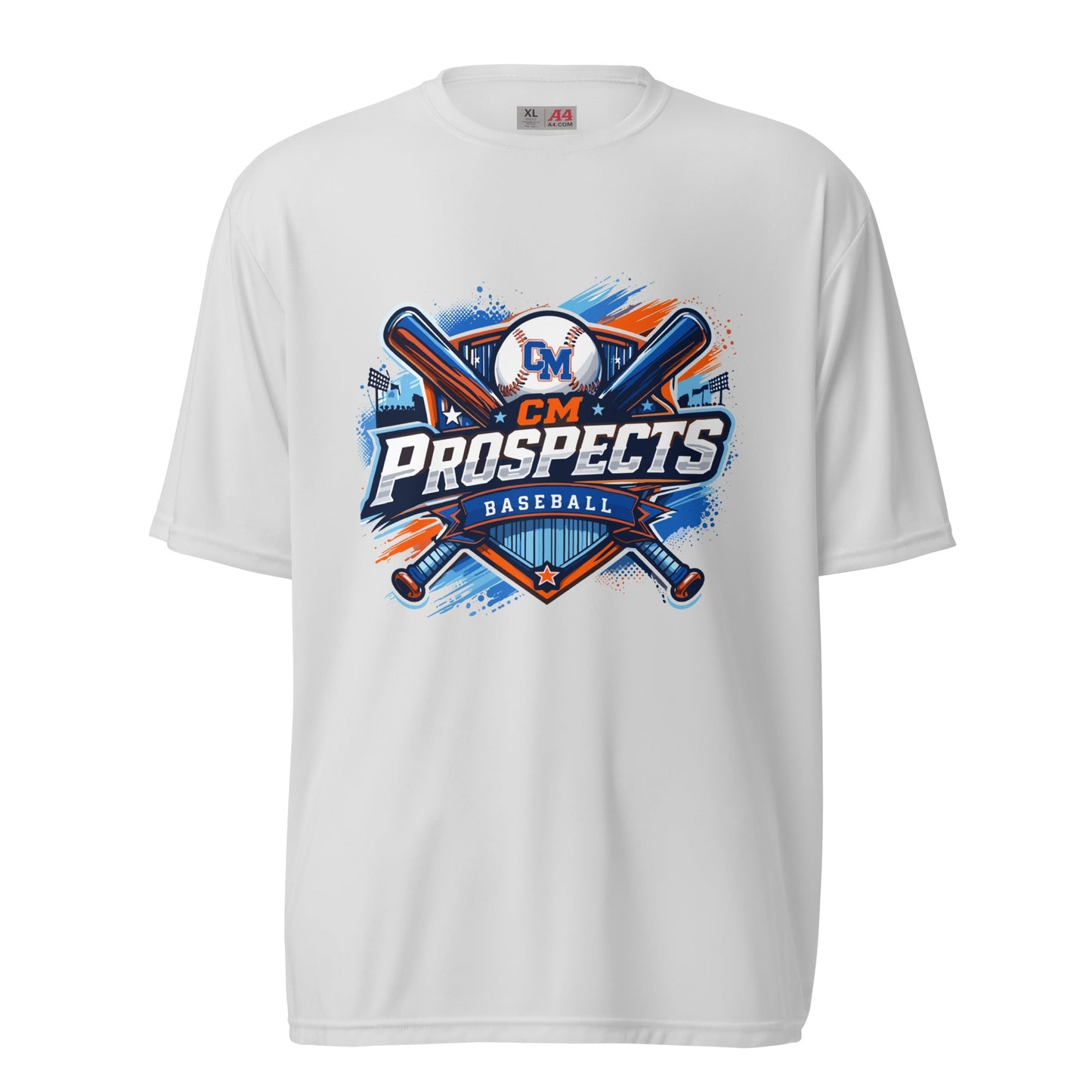 Active | Moisture Wicking Shirt | Central Missour Prospects | Shield Logo