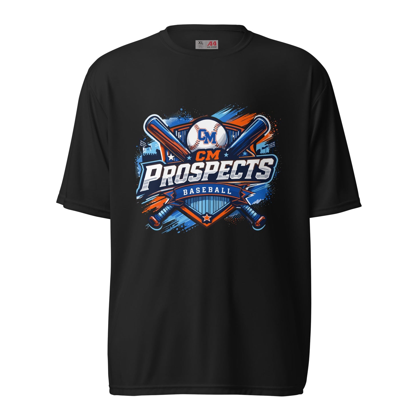 Active | Moisture Wicking Shirt | Central Missour Prospects | Shield Logo