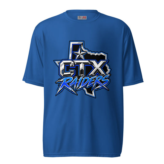 Active | Moisture Wicking Shirt | Central Texas Raiders | Crest Logo