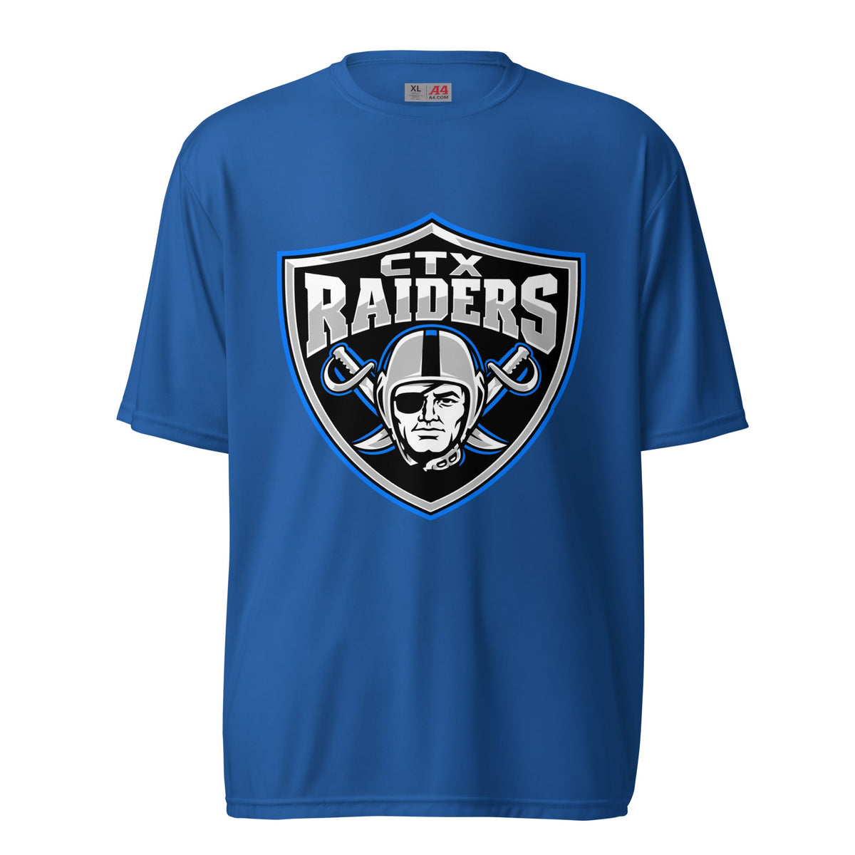 Active | Moisture Wicking Shirt | Central Texas Raiders | Emblem Logo