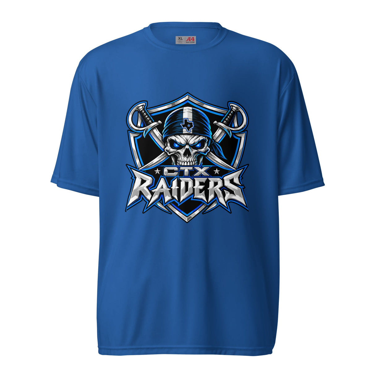 Active | Moisture Wicking Shirt | Central Texas Raiders | Shield Logo