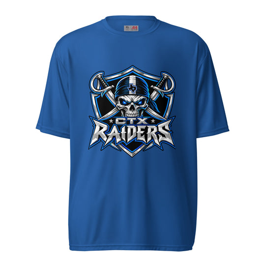 Active | Moisture Wicking Shirt | Central Texas Raiders | Shield Logo