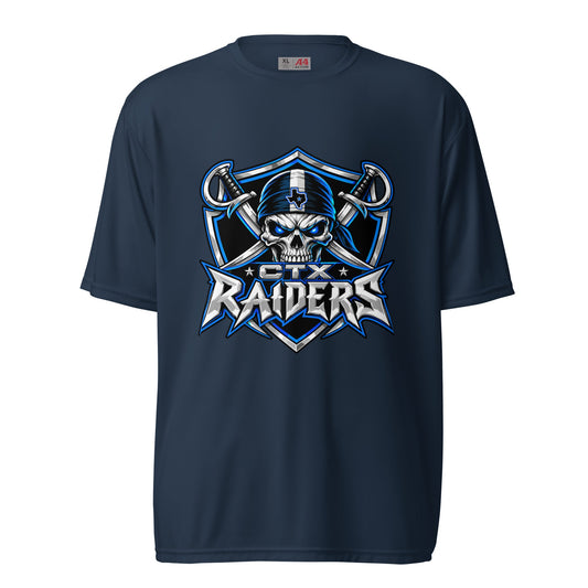 Active | Moisture Wicking Shirt | Central Texas Raiders | Shield Logo