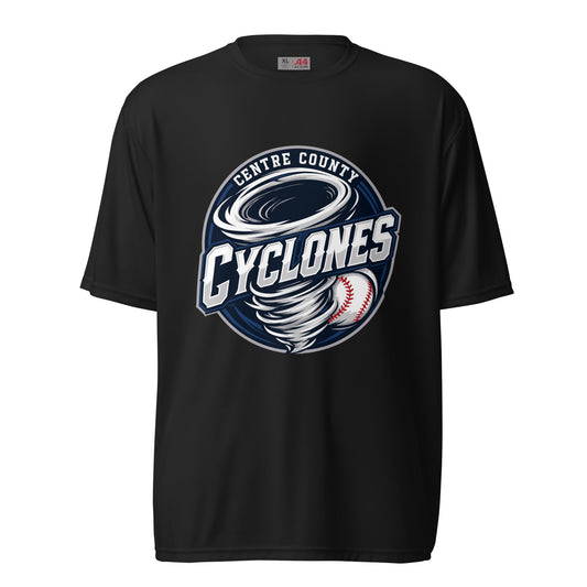 Active | Moisture Wicking Shirt | Centre County Cyclones | Badge Logo