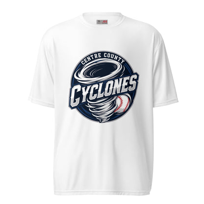 Active | Moisture Wicking Shirt | Centre County Cyclones | Badge Logo