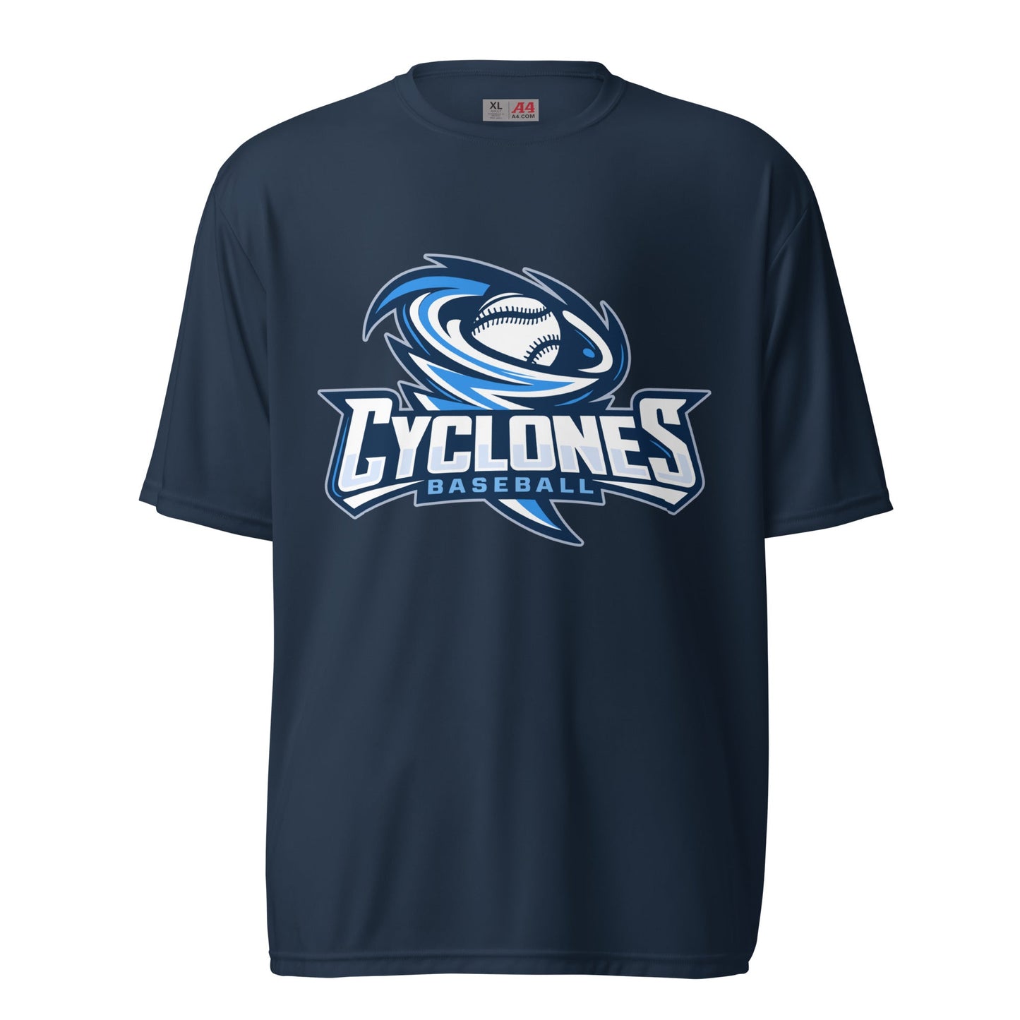 Active | Moisture Wicking Shirt | Centre County Cyclones | Crest Logo