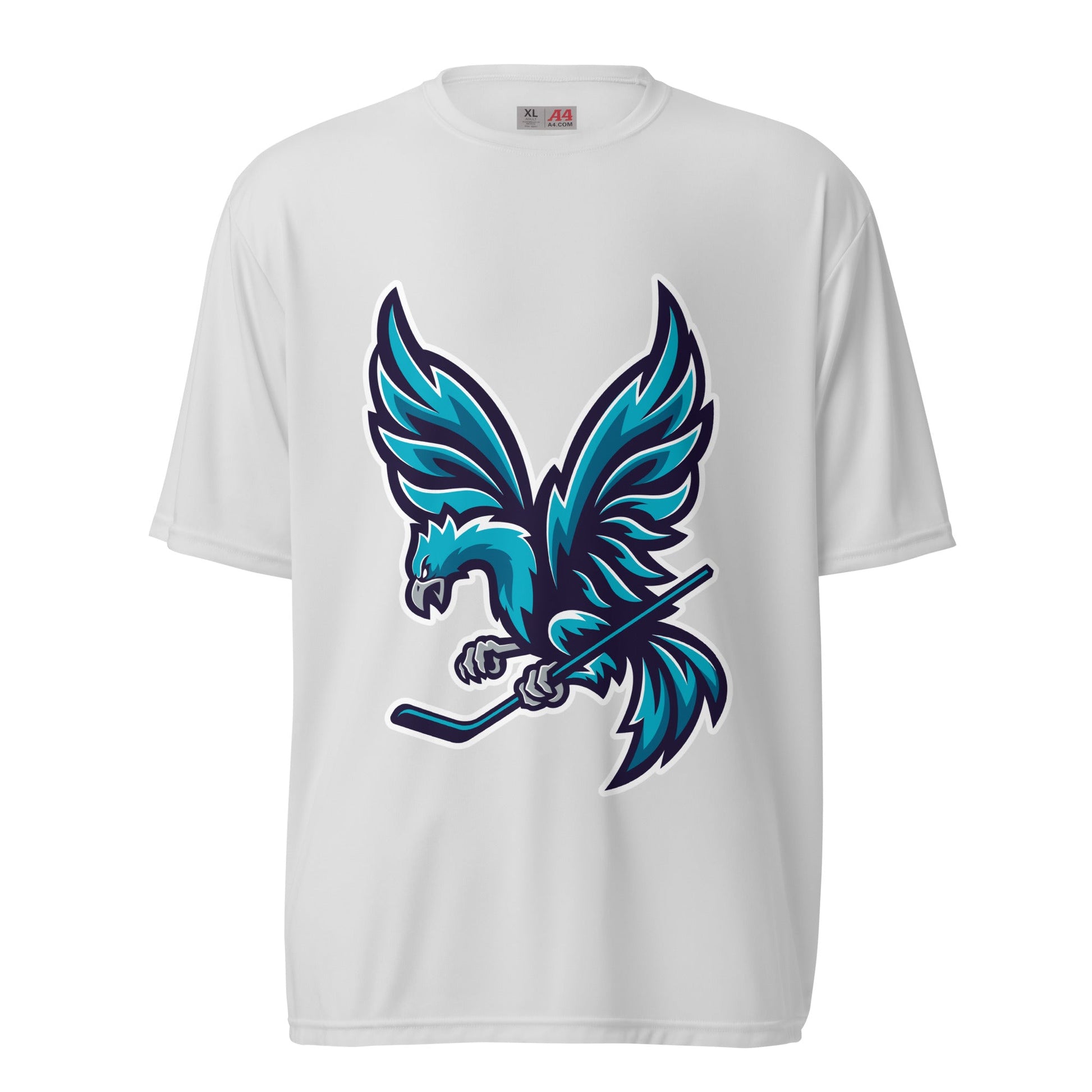 Active | Moisture Wicking Shirt | Charlotte Rise | Mascot Logo