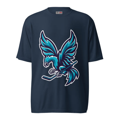 Active | Moisture Wicking Shirt | Charlotte Rise | Mascot Logo