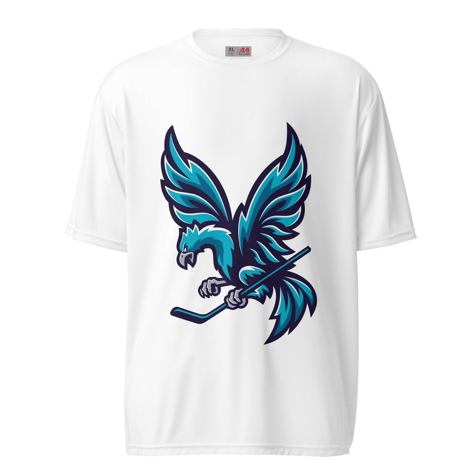 Active | Moisture Wicking Shirt | Charlotte Rise | Mascot Logo