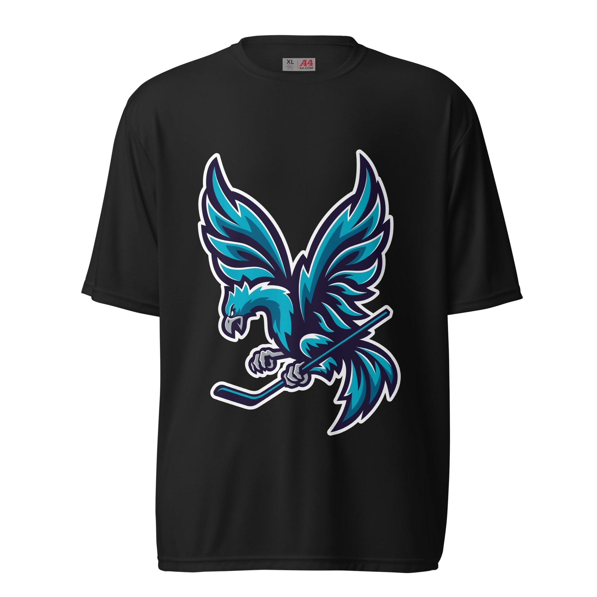 Active | Moisture Wicking Shirt | Charlotte Rise | Mascot Logo