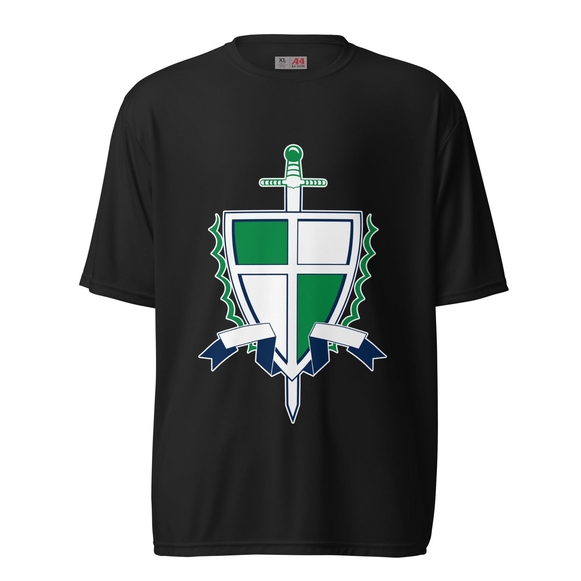 Active | Moisture Wicking Shirt | Cheer | Shield Logo
