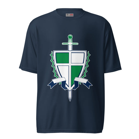 Active | Moisture Wicking Shirt | Cheer | Shield Logo